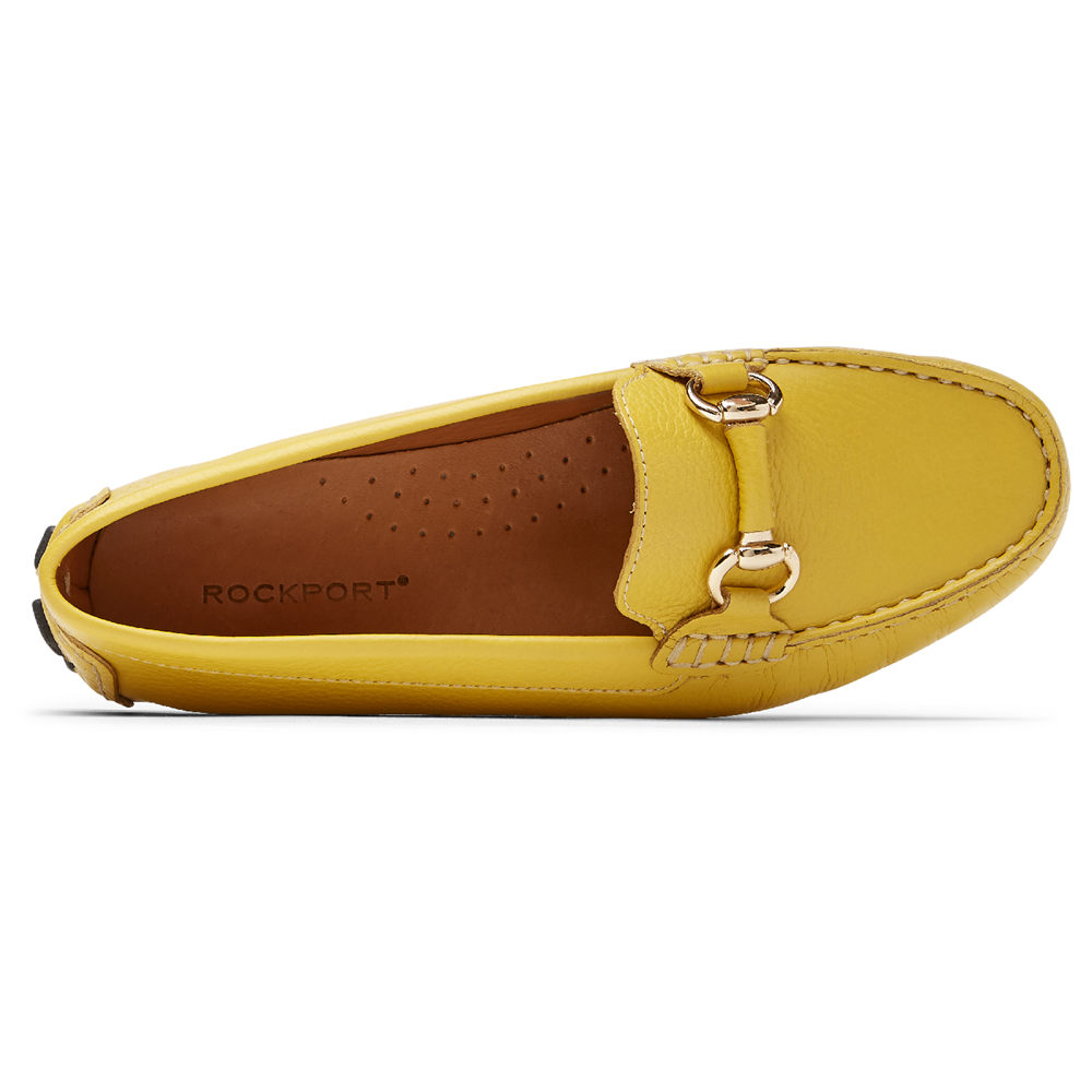 Mocassins Rockport Mulher Amarelas - Bayview Bit Keeper - 96873JYDK